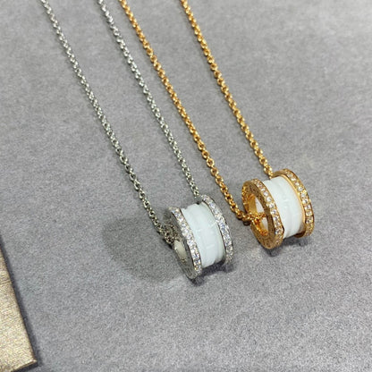 [Marins]ZERO 1 DIAMOND CERAMIC NECKLACE