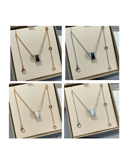[Marins]ZERO 1 DIAMOND CERAMIC NECKLACE
