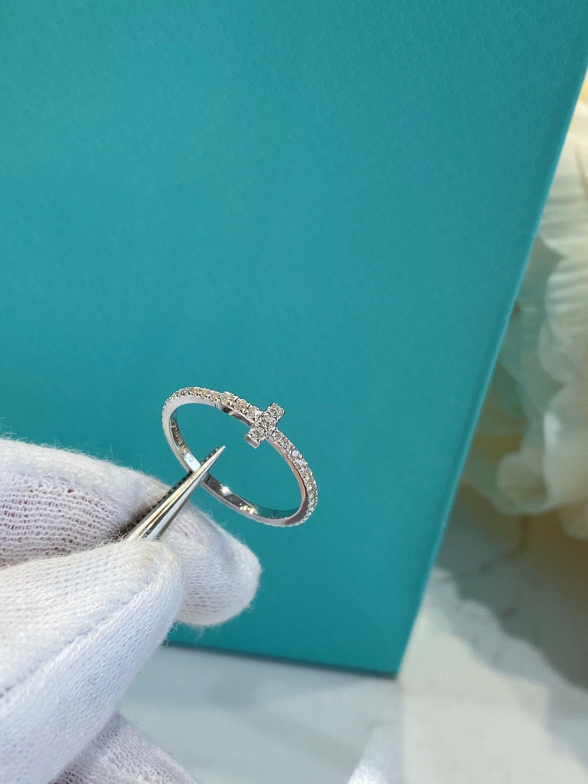 [Marins]T SMALL RING DIAMOND SILVER
