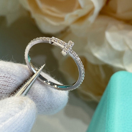 [Marins]T SMALL RING DIAMOND SILVER
