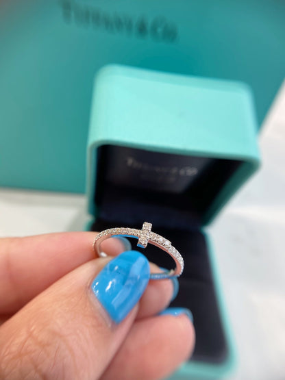 [Marins]T SMALL RING DIAMOND SILVER