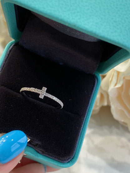 [Marins]T SMALL RING DIAMOND SILVER