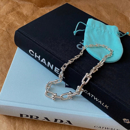 [Marins]HARDWEAR SILVER CHOKER