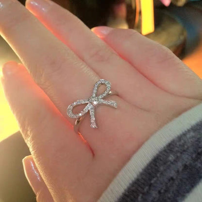 [Marins]TWIST BOW RING