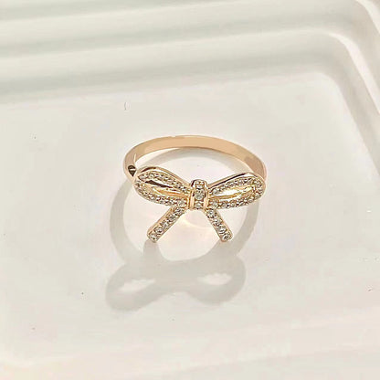 [Marins]TWIST BOW RING
