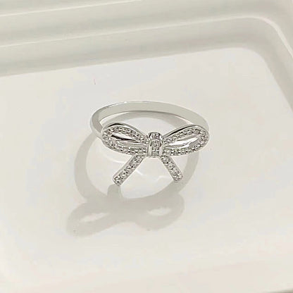 [Marins]TWIST BOW RING