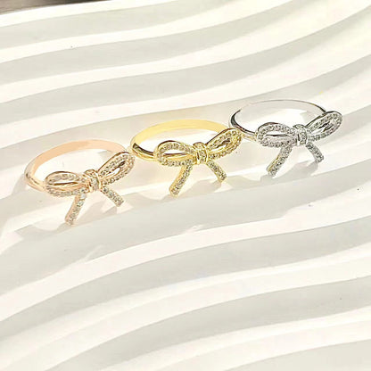 [Marins]TWIST BOW RING