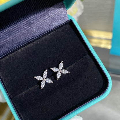 [Marins]VICTORIA SILVER DIAMOND STUD MINI EARRINGS