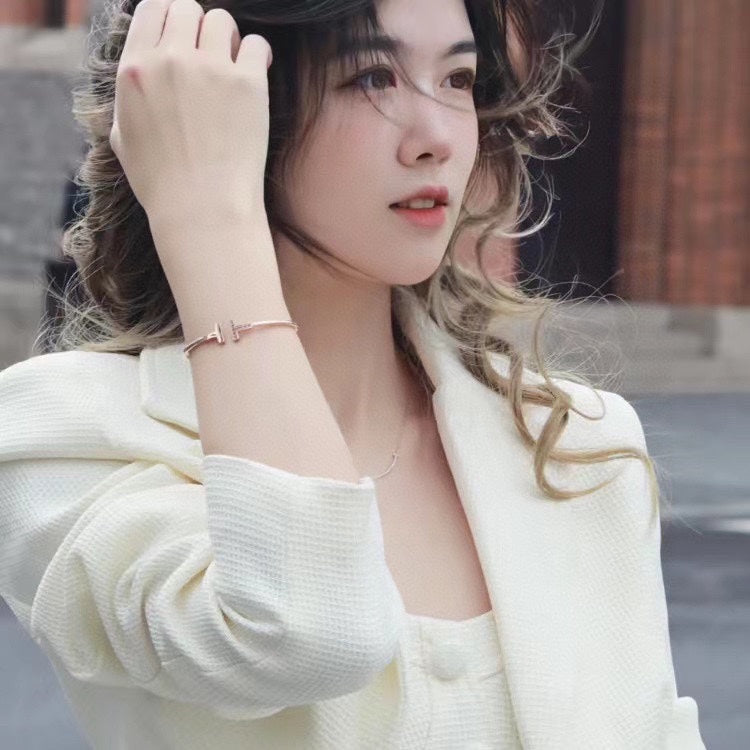 [Marins]T PINK GOLD PINK DIAMOND BRACELET