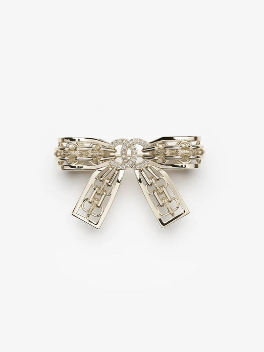 [Marins]25K Hollow Bow Brooch