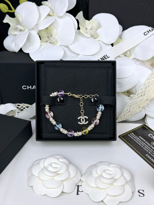 [Marins]Colorful Transparent Resin Bracelet