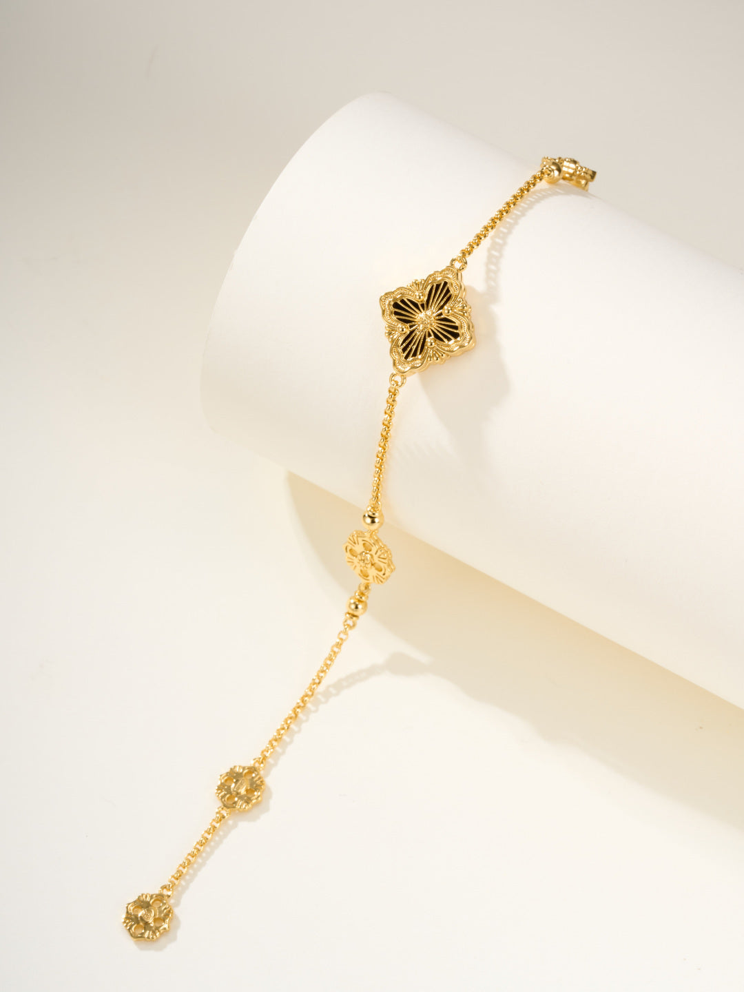 [Marins]B.C.L ENAMELED One-Flower Bracelet（Various Colors)