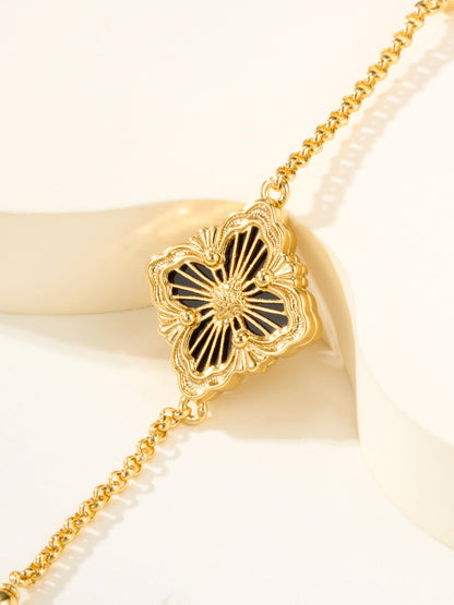 [Marins]B.C.L ENAMELED One-Flower Bracelet（Various Colors)