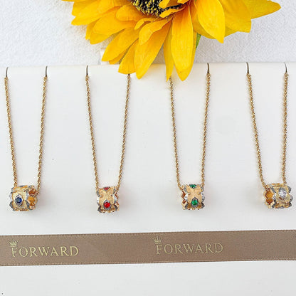 [Marins] B.C.L “Little Waist” Enamel  NECKLACE（Various colors
