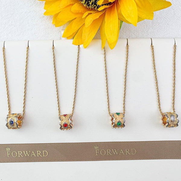 [Marins] B.C.L “Little Waist” Enamel  NECKLACE（Various colors