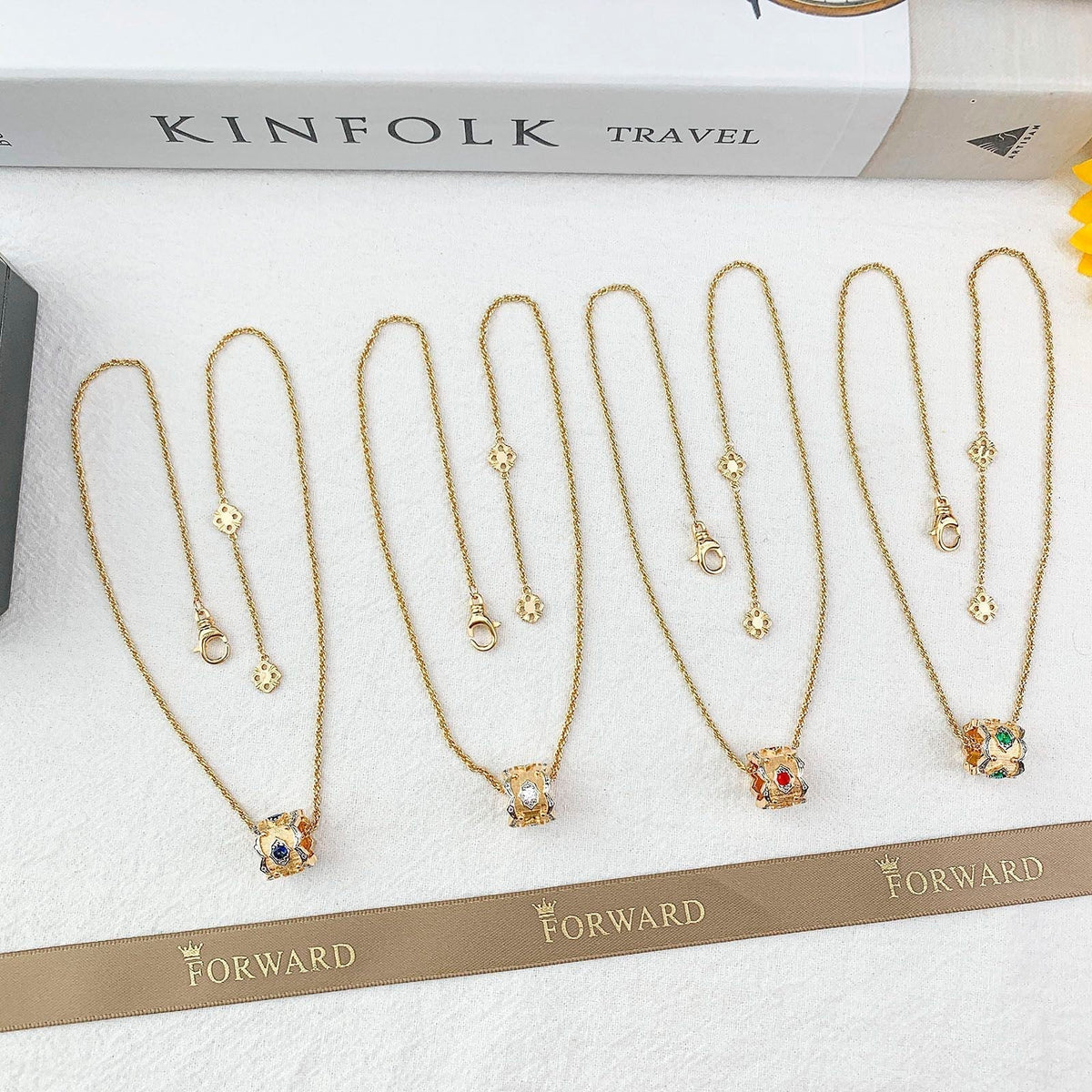 [Marins] B.C.L “Little Waist” Enamel  NECKLACE（Various colors