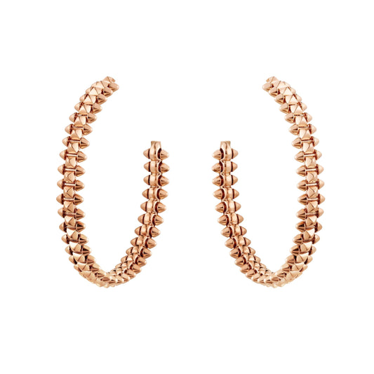[Marins]CLASH LARGE HOOP EARRINGS