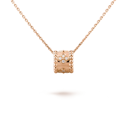 [Marins]PERLEE PEDANT NECKLACE GOLD / ROSE GOLD