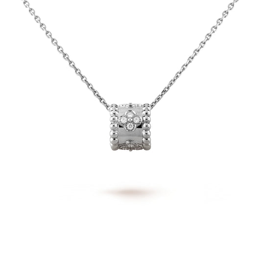 [Marins]PERLEE PEDANT SIVLER DIAMOND NECKLACE