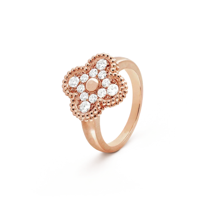 [Marins]CLOVER DIAMOND RING