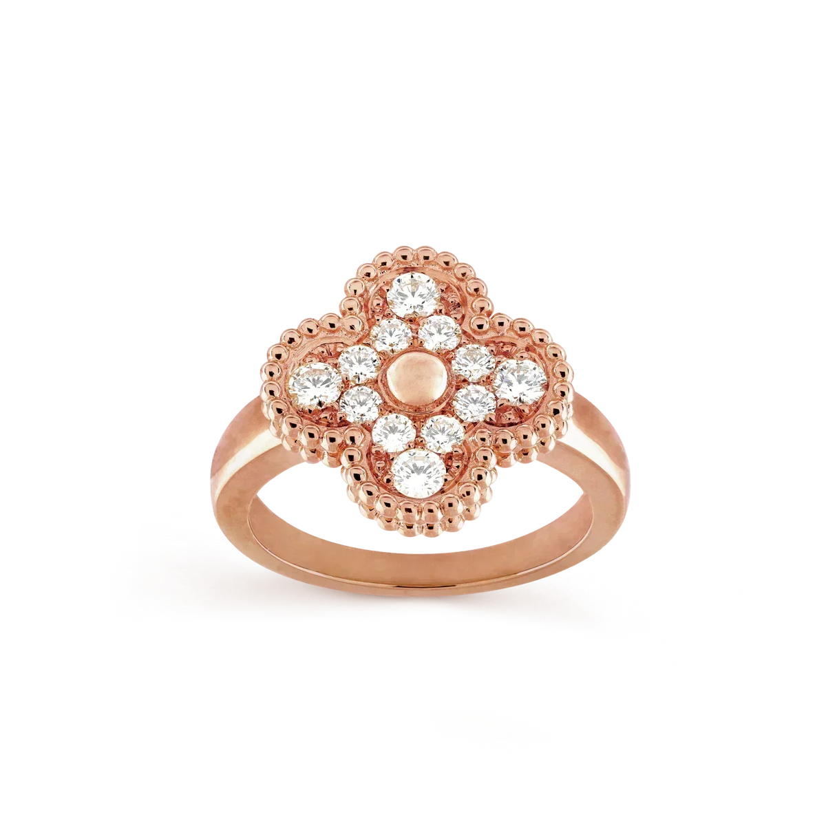 [Marins]CLOVER DIAMOND RING