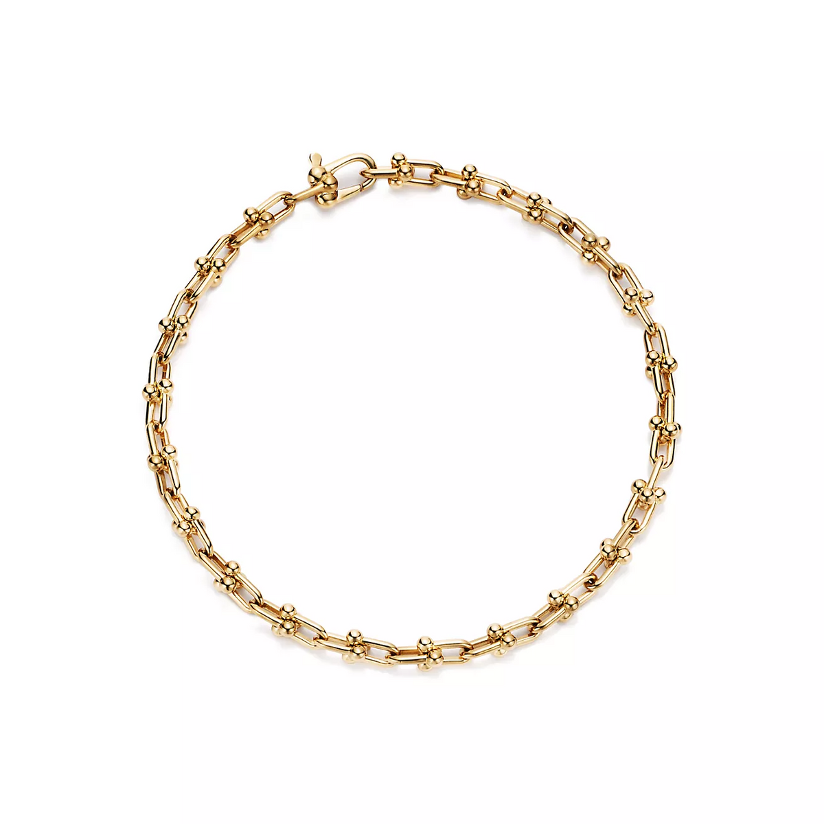 [Marins]HARDWEAR MICRO LINK 44 MOTIF GOLD BRACELET