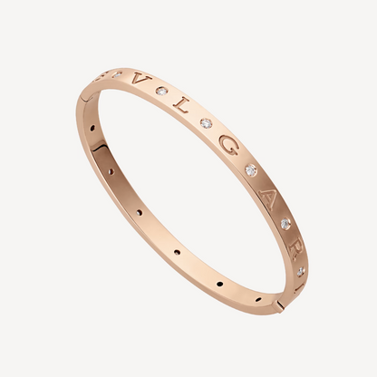 [Marins]ZERO 1 PINK GOLD 12 DIAMONDS BRACELET