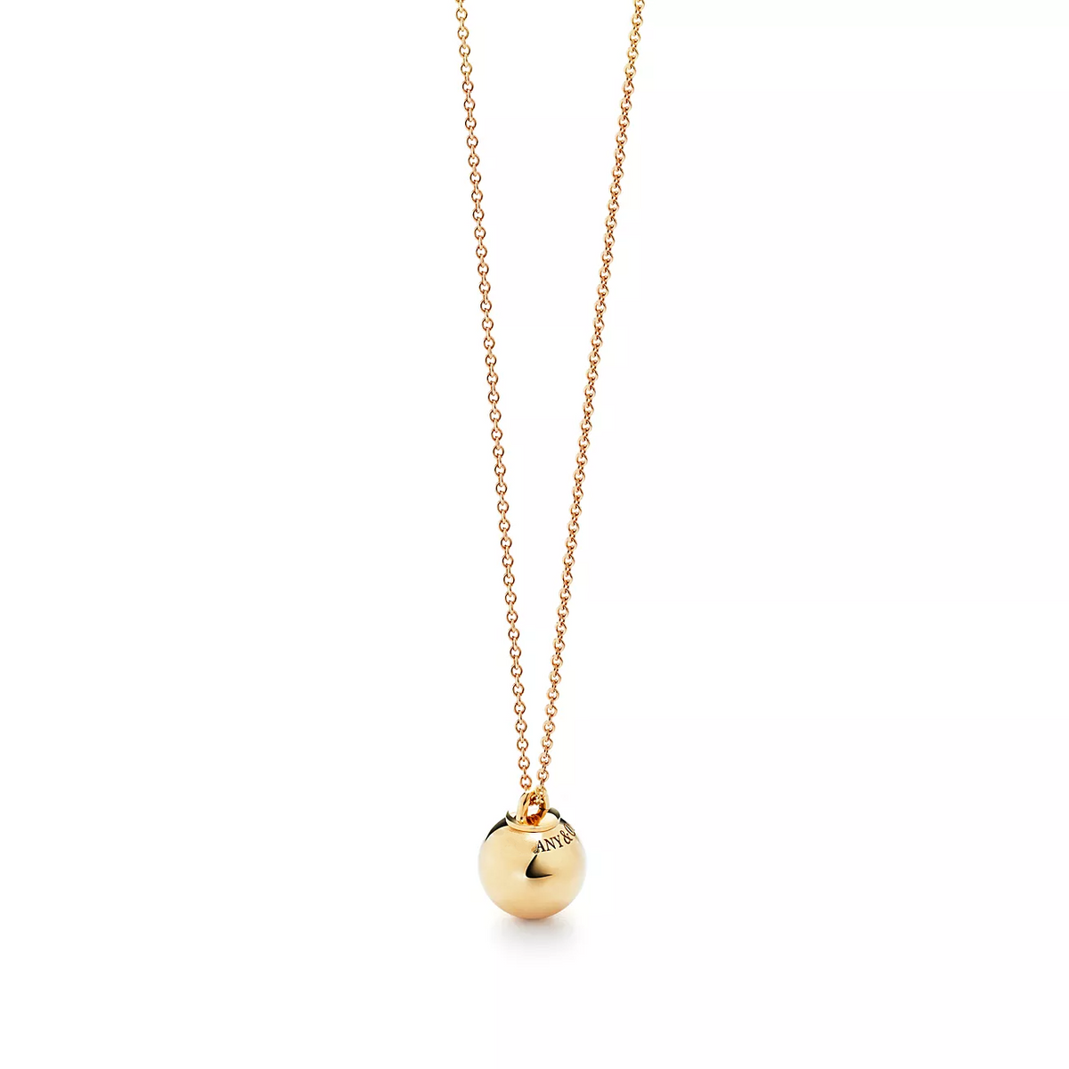 [Marins]BALL PENDANT 12.75MM NECKLACE