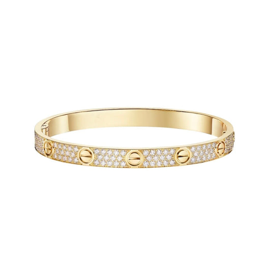 [Marins]LOVE BRACELET 6.1MM DIAMOND-PAVED
