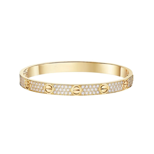 [Marins]LOVE BRACELET 6.1MM DIAMOND-PAVED