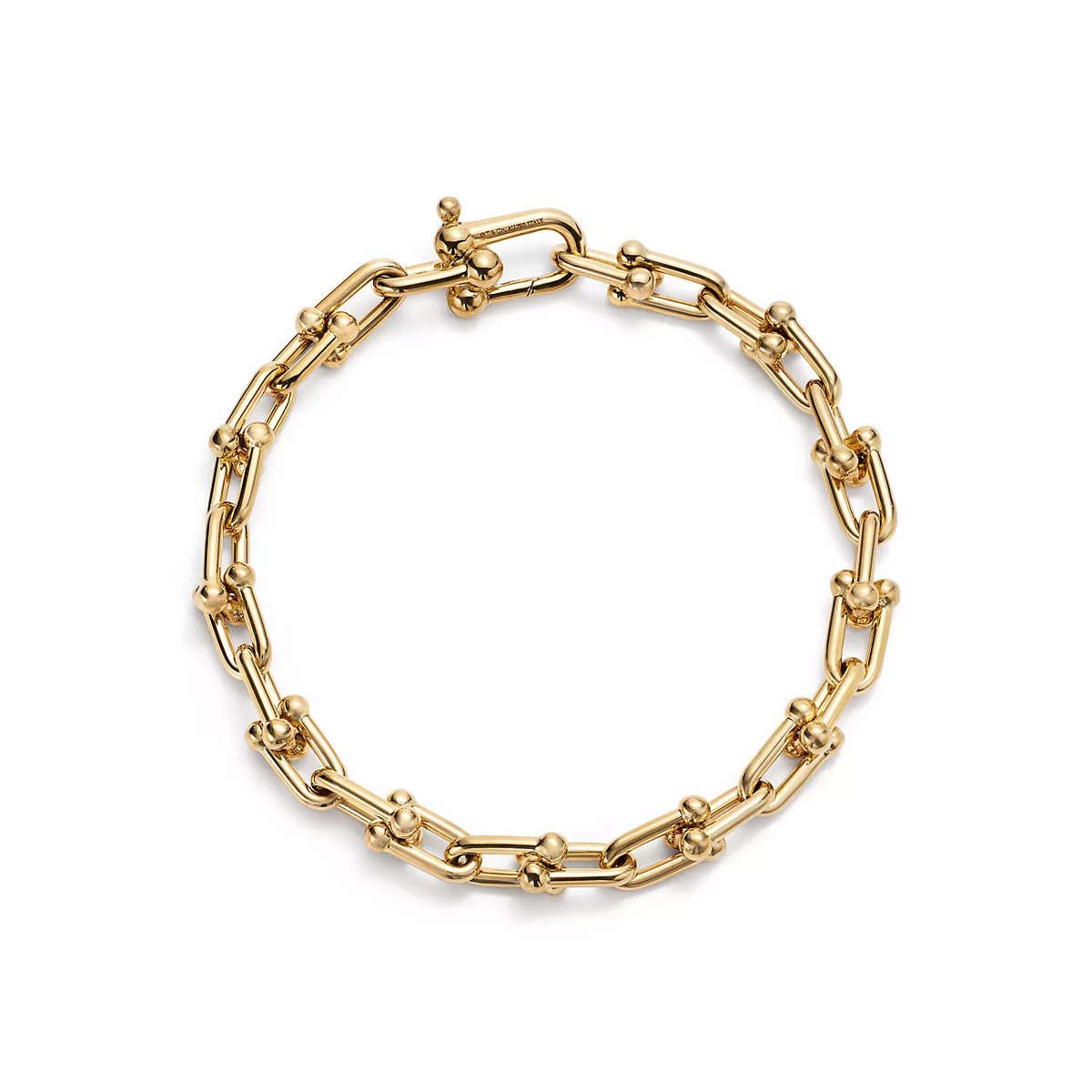 [Marins]HARDWEAR SMALL LINK 26 MOTIF GOLD BRACELET
