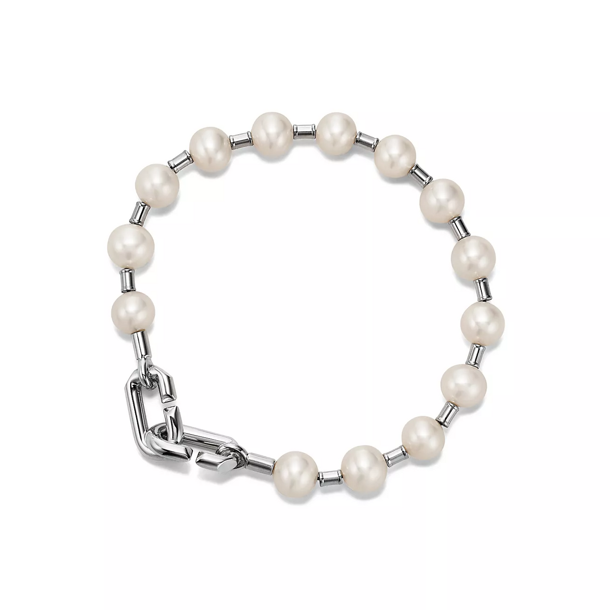 [Marins]PEARL 7-8MM SILVER BRACELET