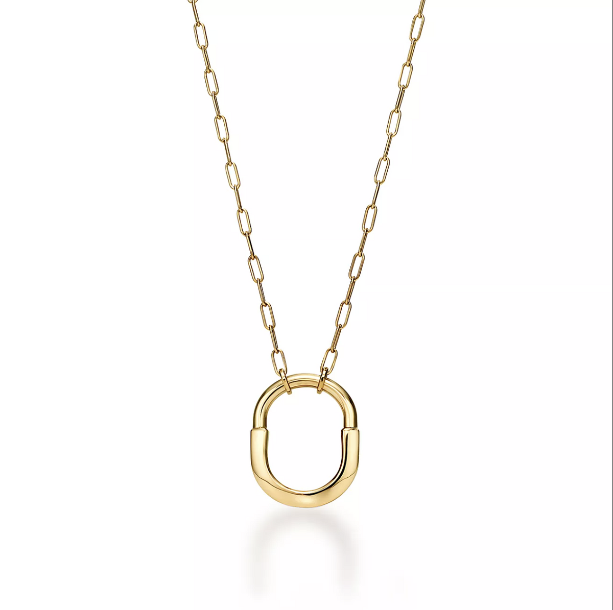 [Marins]LOCK NECKLACE GOLD