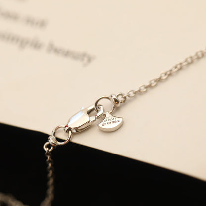 [Marins]]wild flower diamond line pendant