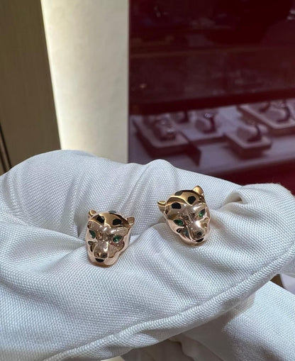 [Marins]CHRRTAH-PRINT STUD EARRINGS, THREE COLORS