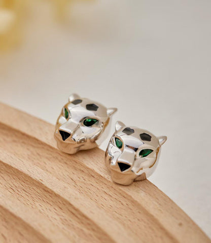 [Marins]CHRRTAH-PRINT STUD EARRINGS, THREE COLORS