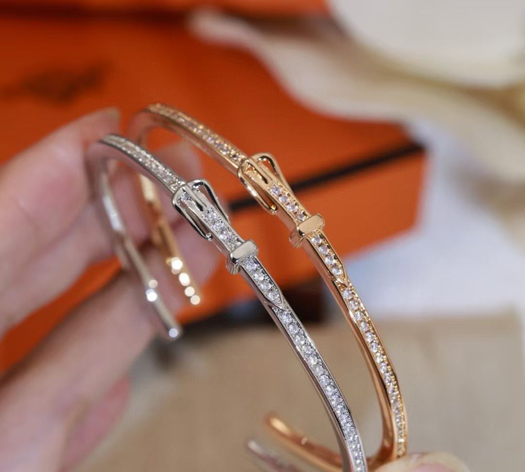 [Marins]DIAMOND-ENCRUSTED BRACELET THREE COLORS