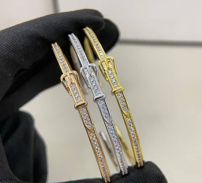 [Marins]DIAMOND-ENCRUSTED BRACELET THREE COLORS