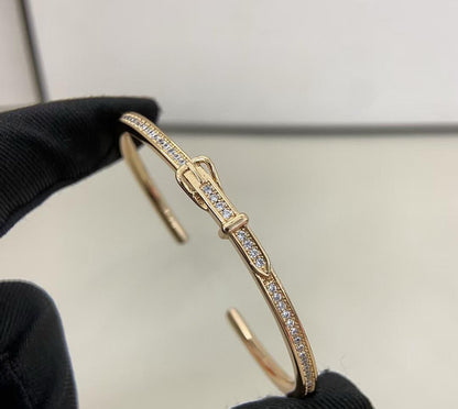 [Marins]DIAMOND-ENCRUSTED BRACELET THREE COLORS