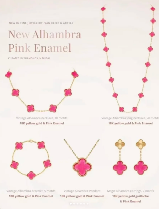 [Marins]26 NEW PINK BUBBLE ENAMEL SET