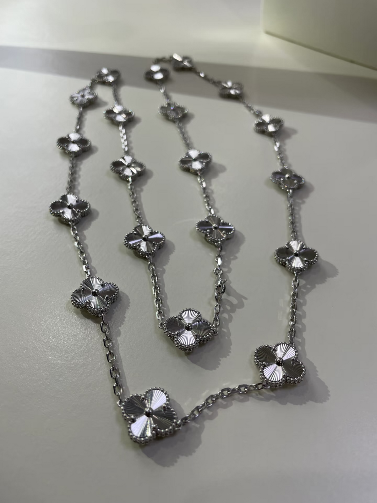[Marins]CLOVER 20 MOTIFS SILVER LASER