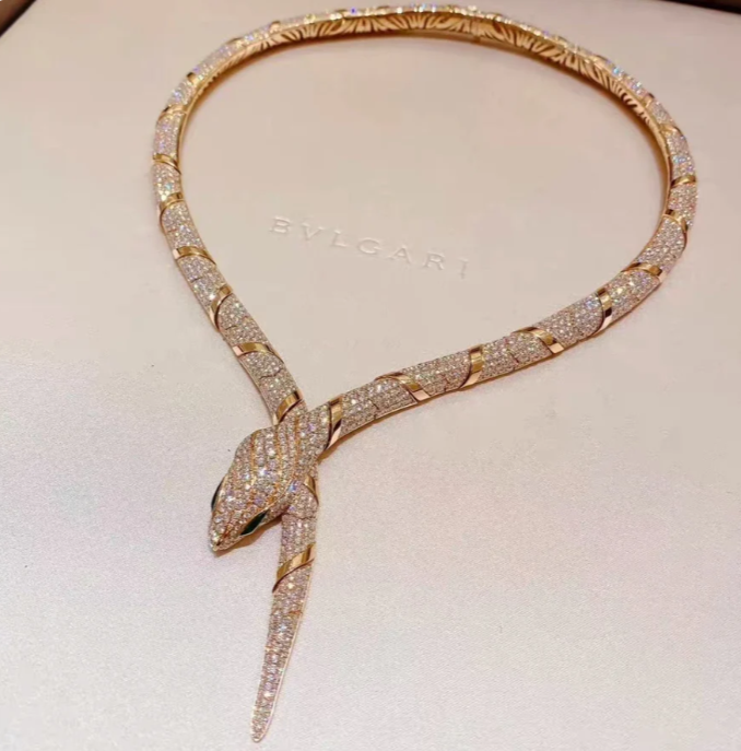 [Marins]HAUTE COUTURE GOLD SERPENTI NECKLACE