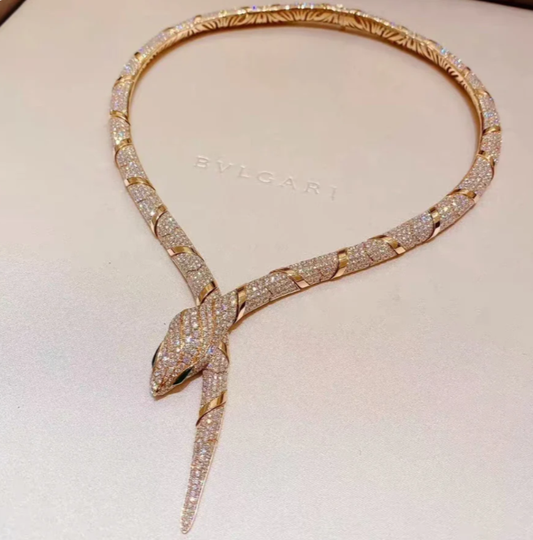 [Marins]HAUTE COUTURE GOLD SERPENTI NECKLACE