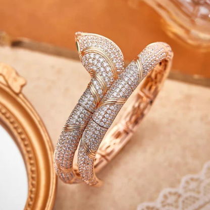 [Marins]HAUTE COUTURE GOLD SERPENTI BRACELET