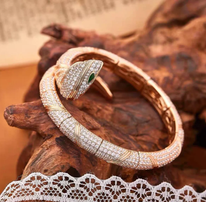 [Marins]HAUTE COUTURE GOLD SERPENTI BRACELET