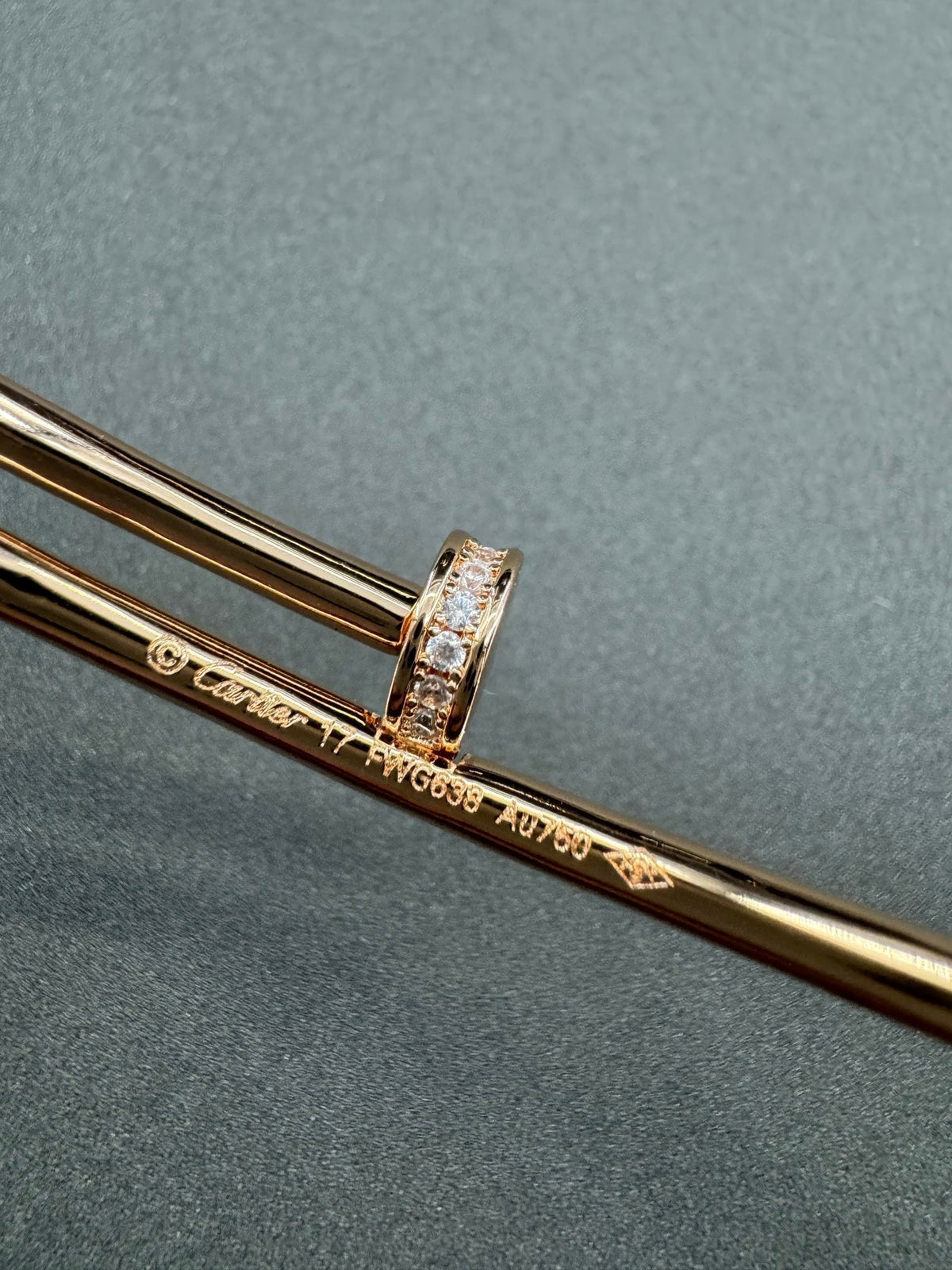 [Marins]JUSTE BRACELET 2.5MM  DIAMONDS