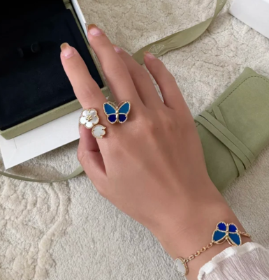 [Marins]2026 NEW TWIN BUTTERFLY LUCKY RING
