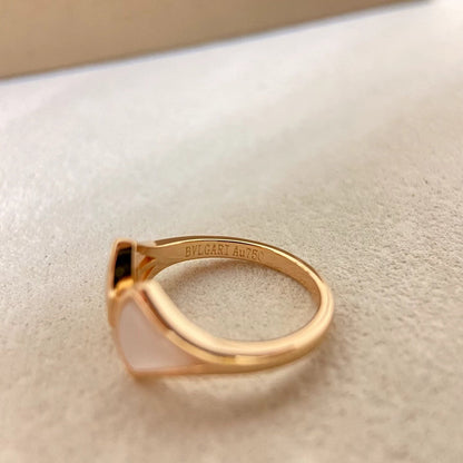 [Marins]DOUBLE SKIRT PATTERN OPEN RING