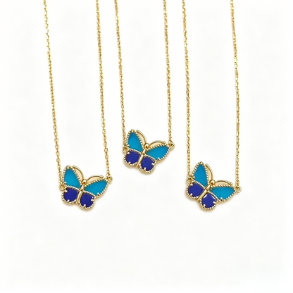 [Marins]  2026 NEW LUCKY BUTTERFLY 1 MOTIFS NECKLACE
