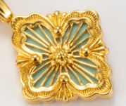 [Marins] B.C.L SMALL SIZE  ENAMEL NECKLACE（Various colors)